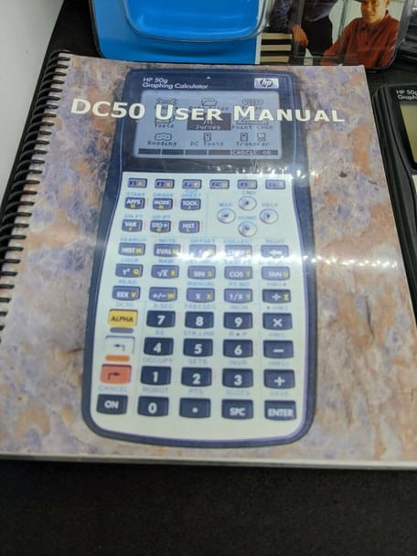 Hewlett Packard 50g Calculator with Dc50 Cogo Software