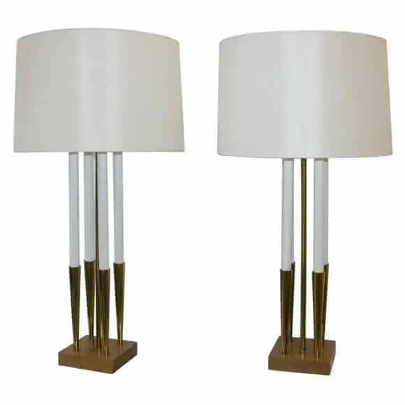 Pair of Tall Candelabra Table Lamps from Stiffel