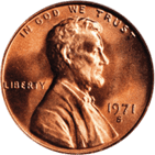 1971 S Penny