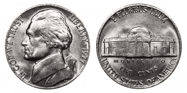 1977 P Nickel (No Mint Mark)