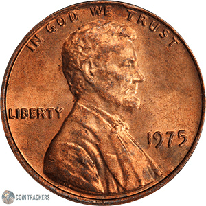 1975 Penny With No Mint Mark
