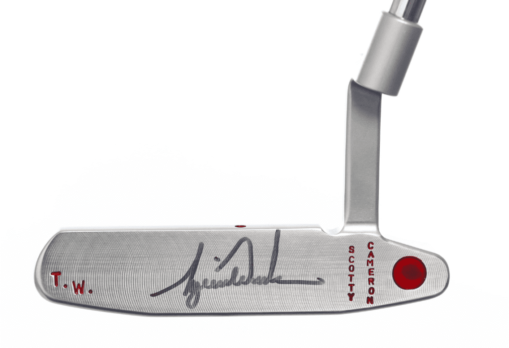 Tiger Woods' Personal Red Dot Scotty Cameron Backup Putter