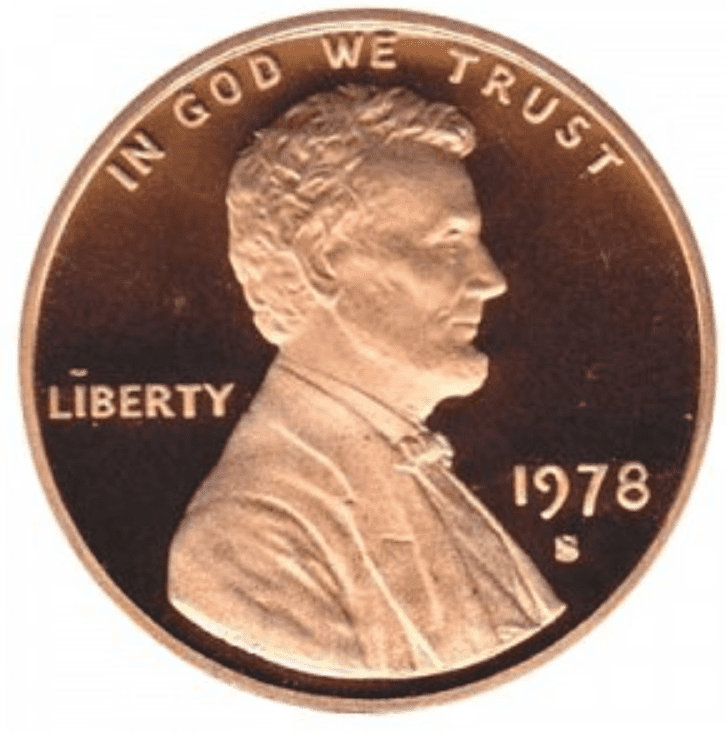 1978 S Proof Penny