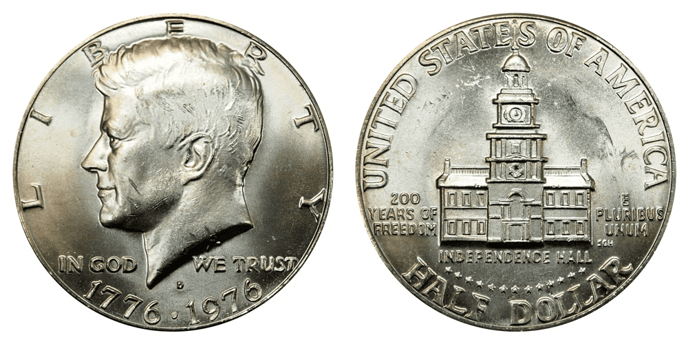 What Is The 1976 Kennedy Half Dollar Made Of