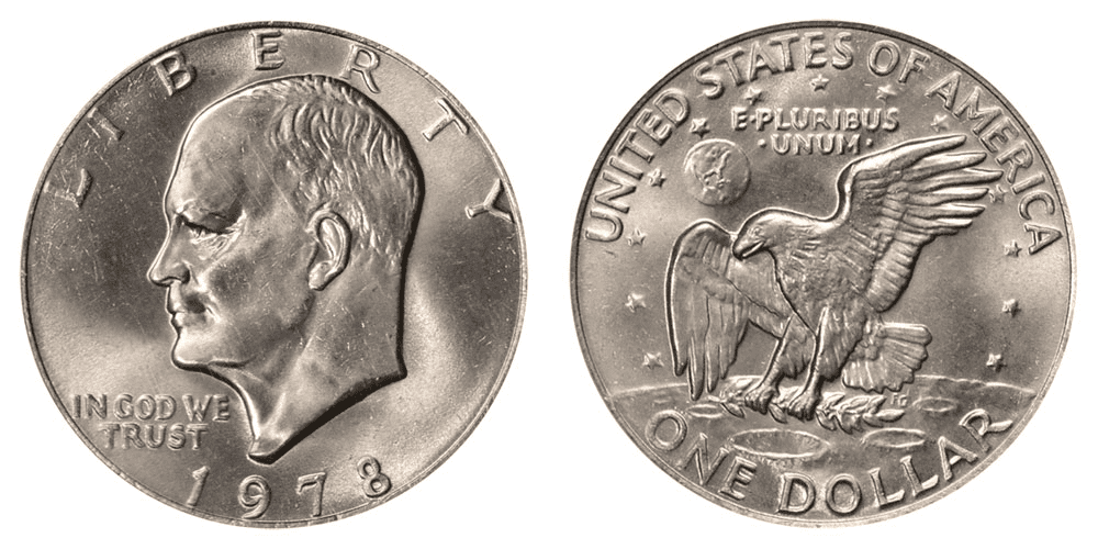 What Is the 1978 Eisenhower Dollar Made Of