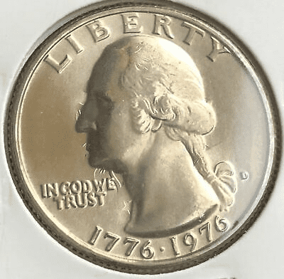 1976 Quarter With No Mint Mark