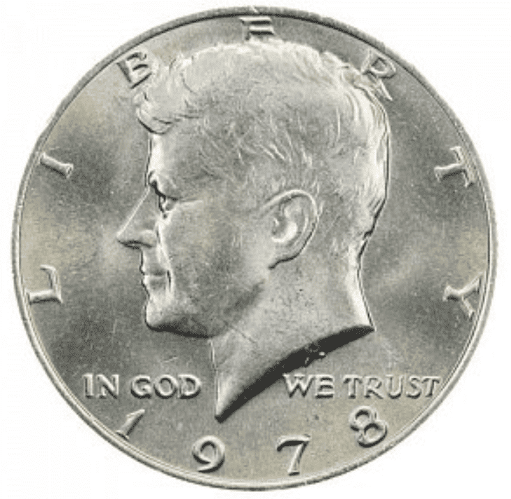 1978 P Half Dollar (No Mint Mark)