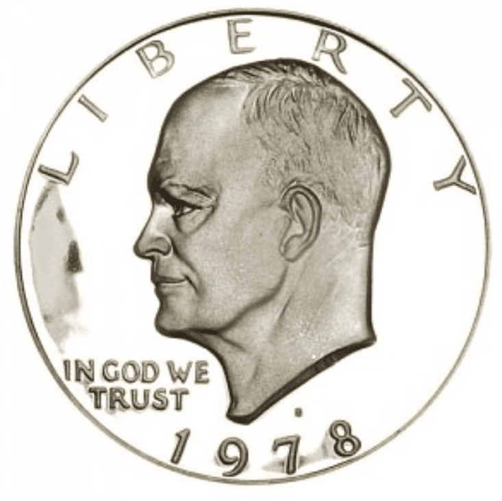 value 1972 silver dollar