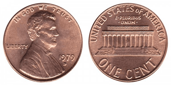 1979 D Penny