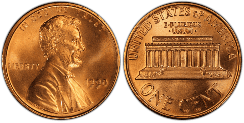 What Is the 1990 Lincoln Penny Made Of