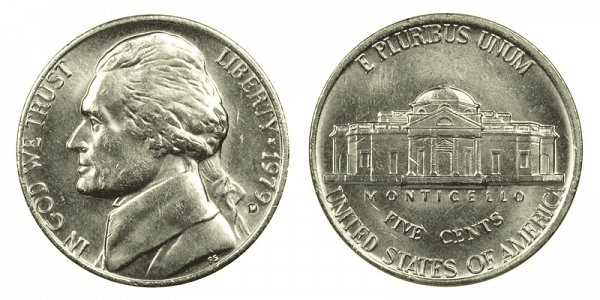 1979 D Nickel