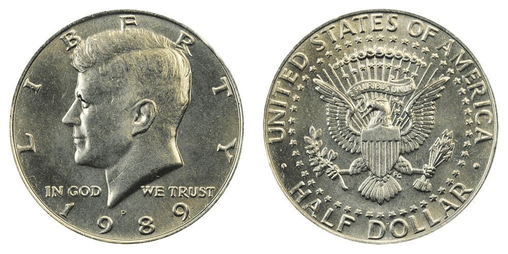 What Is the 1989 Kennedy Half Dollar Made Of