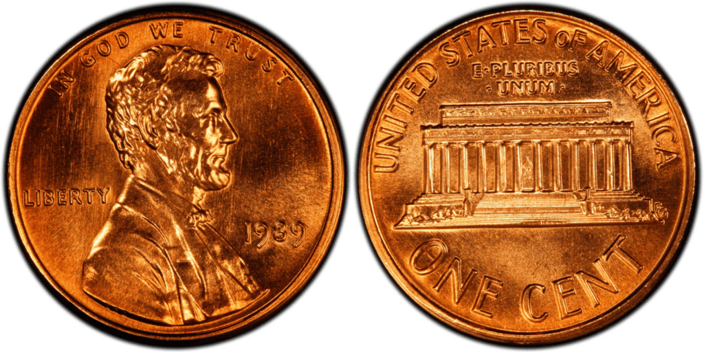 1989 Philadelphia (No-mintmark) Penny