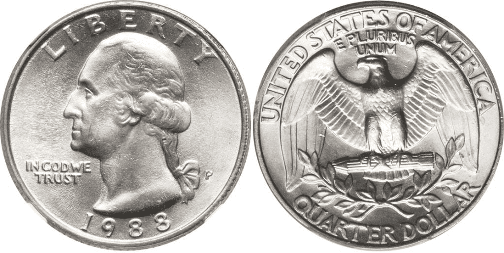 What Is the 1988 Washington Quarter Made Of