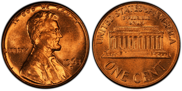 1963 D Lincoln Penny