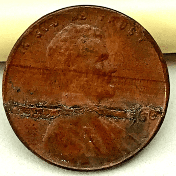 1966 Lincoln penny error