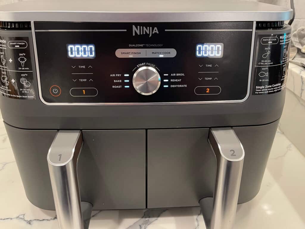 Ninja Air Fryer DZ401 Foodi 10 Quart 6-in-1 DualZone XL