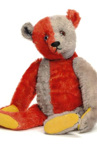 Harlequin Teddy Bear