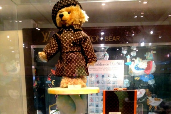 Steiff Louis Vuitton Teddy Bear Owner's