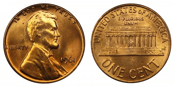 What Is the 1961 Lincoln Penny Made Of