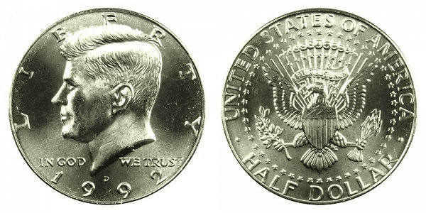 What Is the 1992 Kennedy Half Dollar Made Of