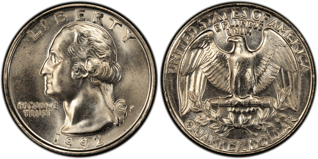 What Is the 1992 Washington Quarter Made Of