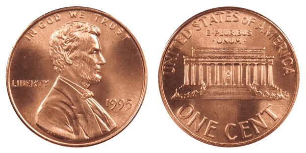 What Is the 1995 Lincoln Penny Made Of