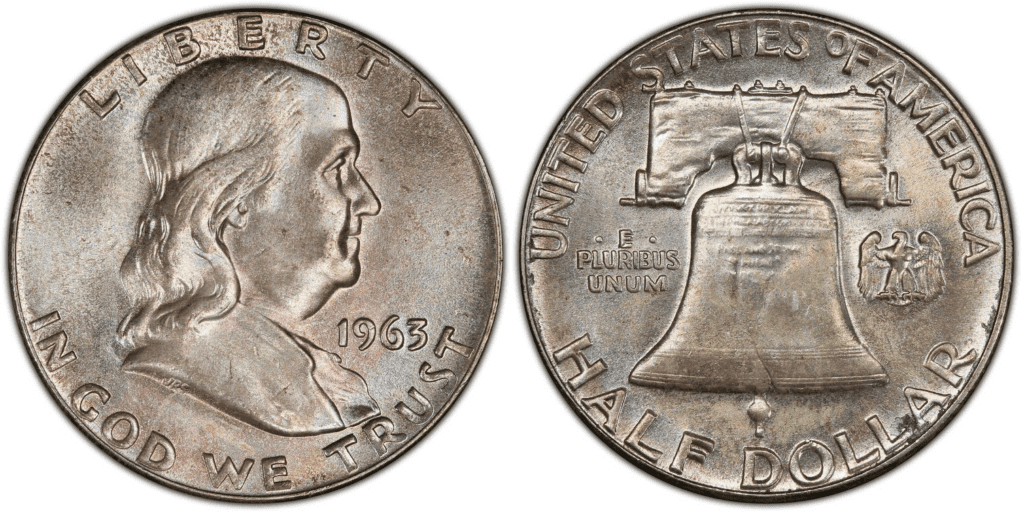 1962 P Franklin Half Dollar