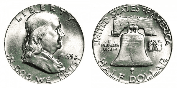 What Is the 1963 Franklin Half Dollar Made Of