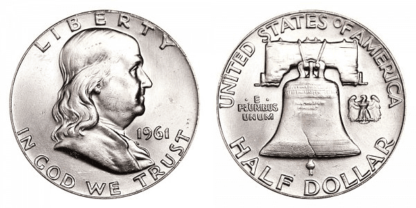 What Is the 1961 Franklin Half Dollar Made Of