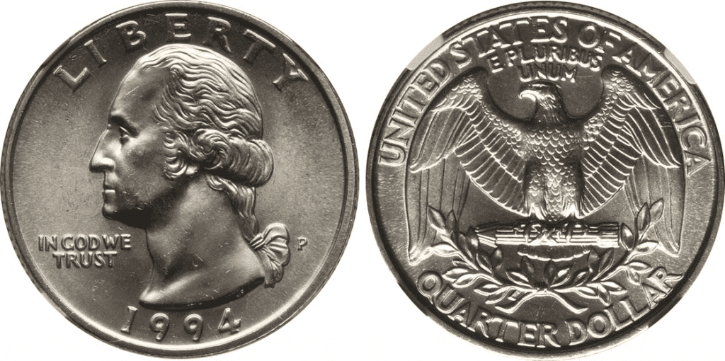 What Is the 1994 Washington Quarter Made Of