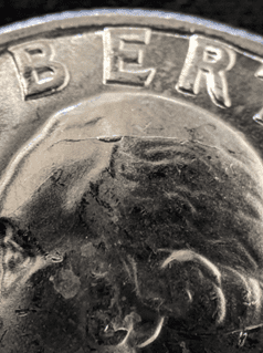 1961 quarter coin error