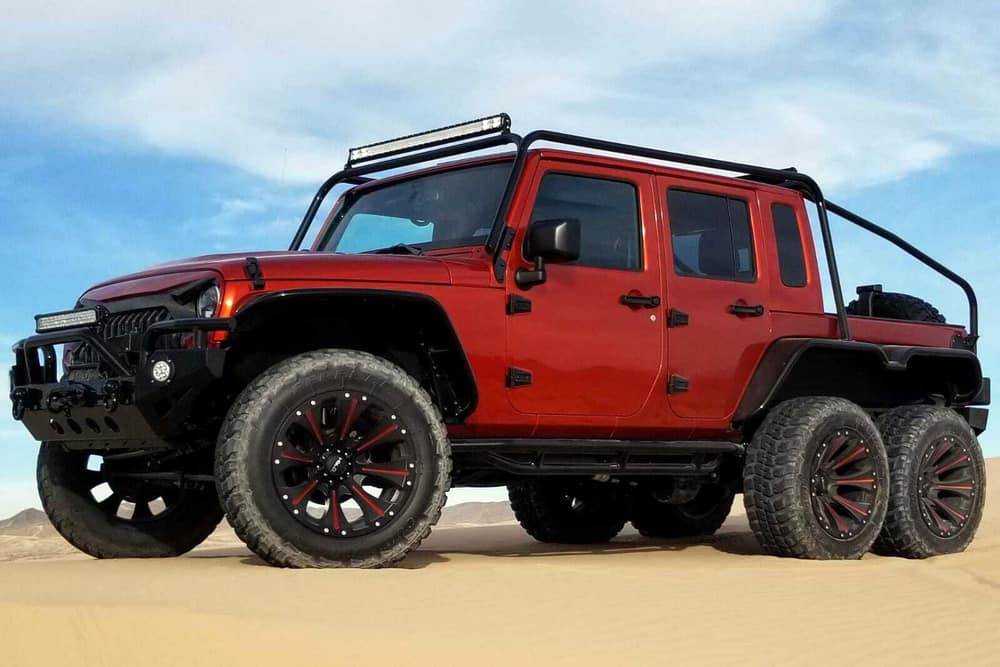 Jeep Wrangler 75th Anniversary Custom 6×6 