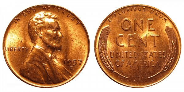 What Is the 1957 Lincoln Penny Made Of