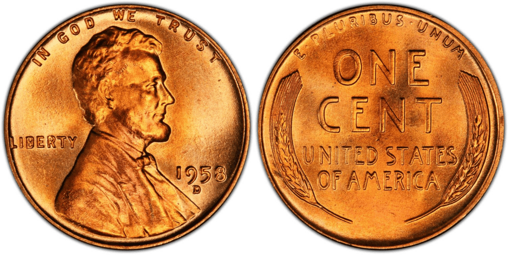 1958 D Lincoln Penny