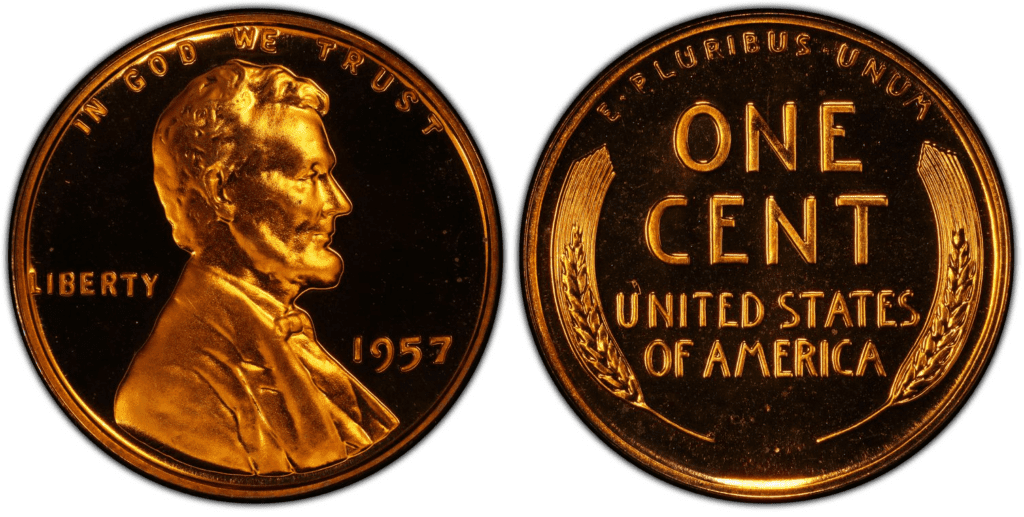 1957 Lincoln Penny (Proof)