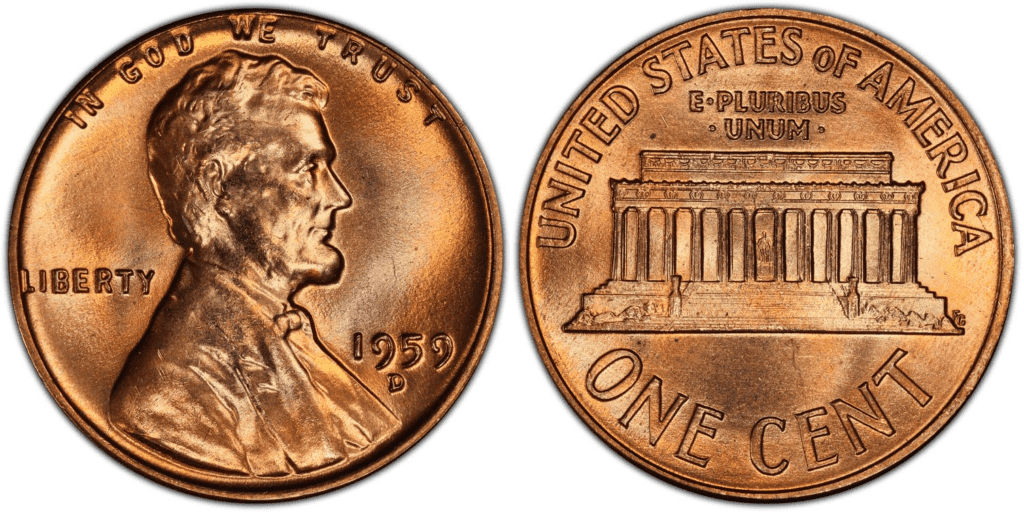 1959 D Lincoln Penny