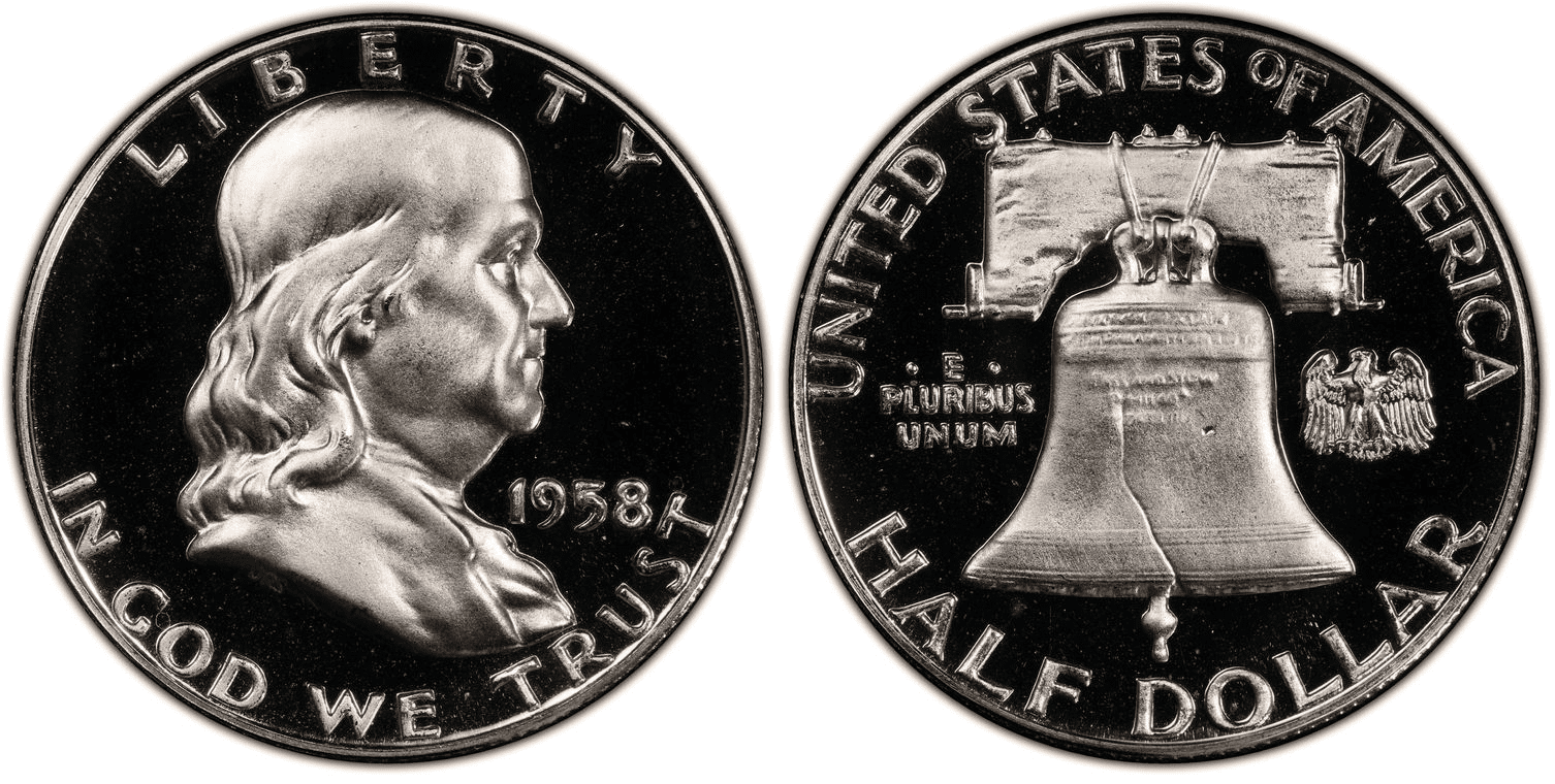 1958 Franklin Half Dollar Value Guide Rarest 1958-franklin-half-dollar-value-guide-rarest