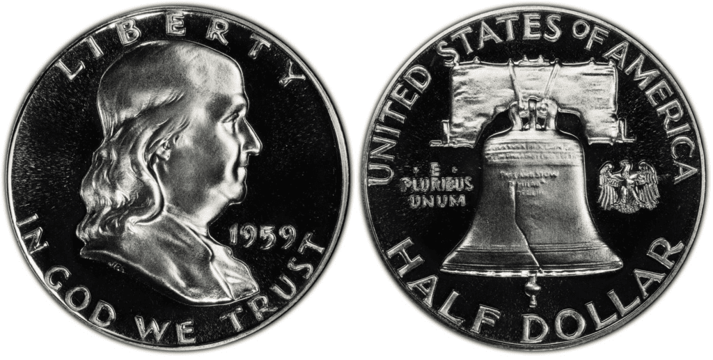 1959 P Franklin Half Dollar (Proof)