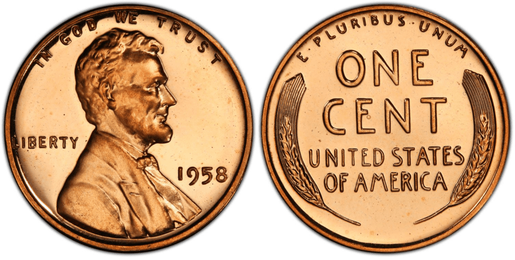 1958 Lincoln Penny (Proof)