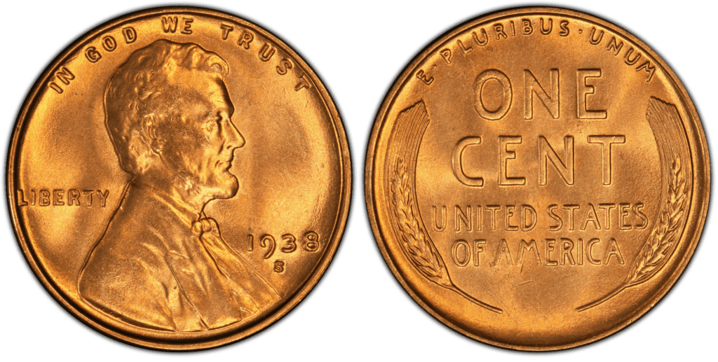 1938 S Lincoln Penny