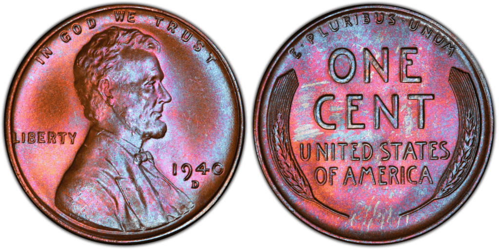 1940 D Lincoln Wheat Penny