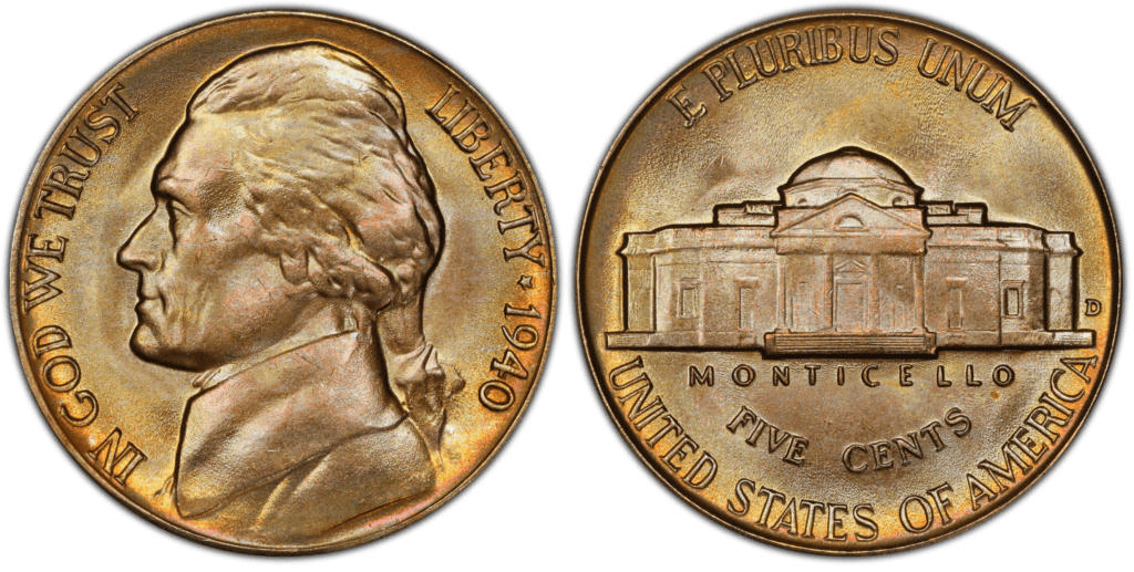 1941 D Jefferson Nickel