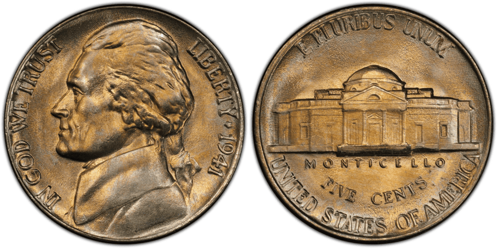 1941 P Jefferson Nickel