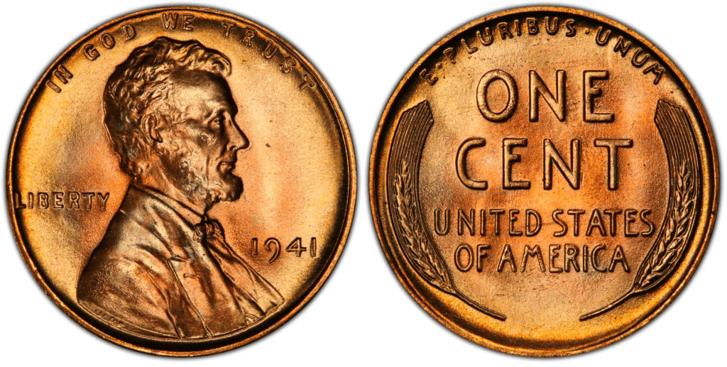 1941 P Lincoln Penny