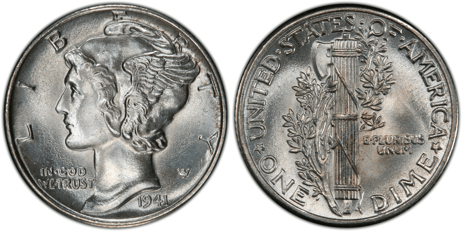 1941 Mercury Dime Value Guide
