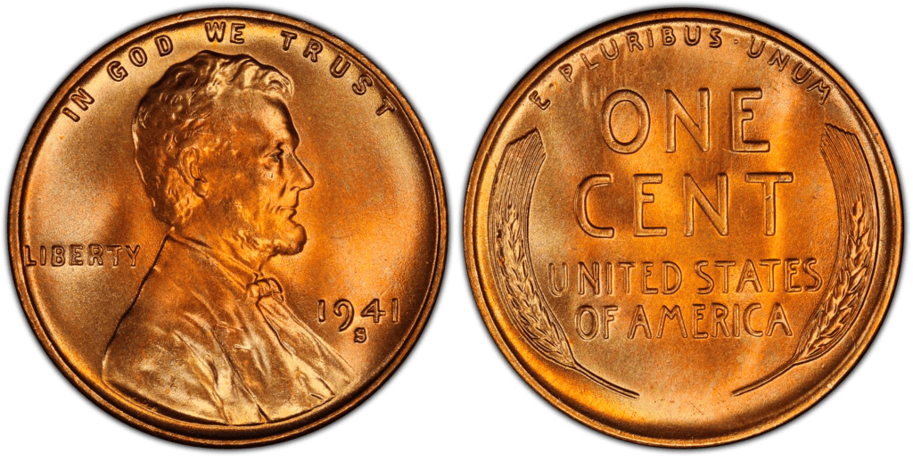 1941 S Lincoln Penny