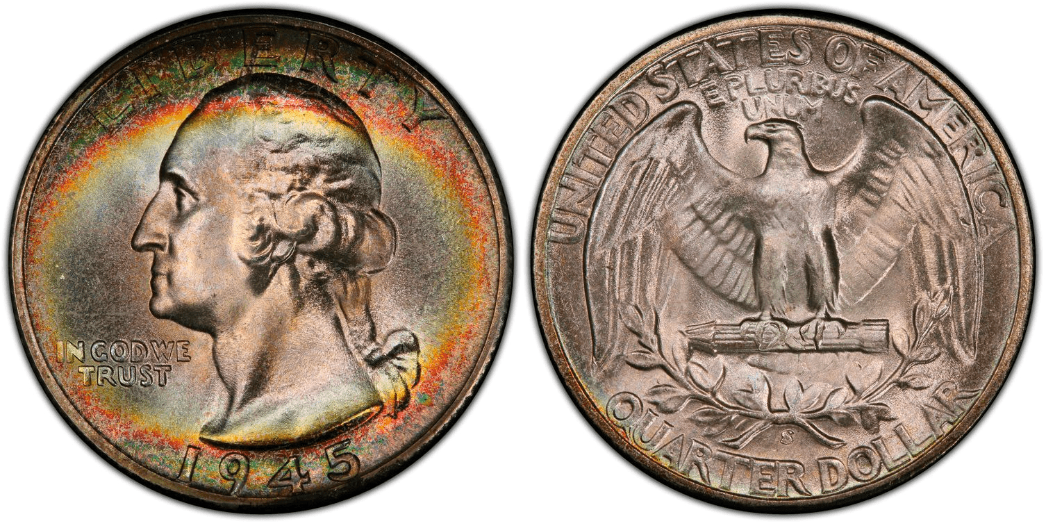 1945 S Washington Quarter