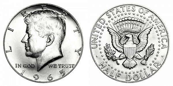 1965 Kennedy Half Dollar