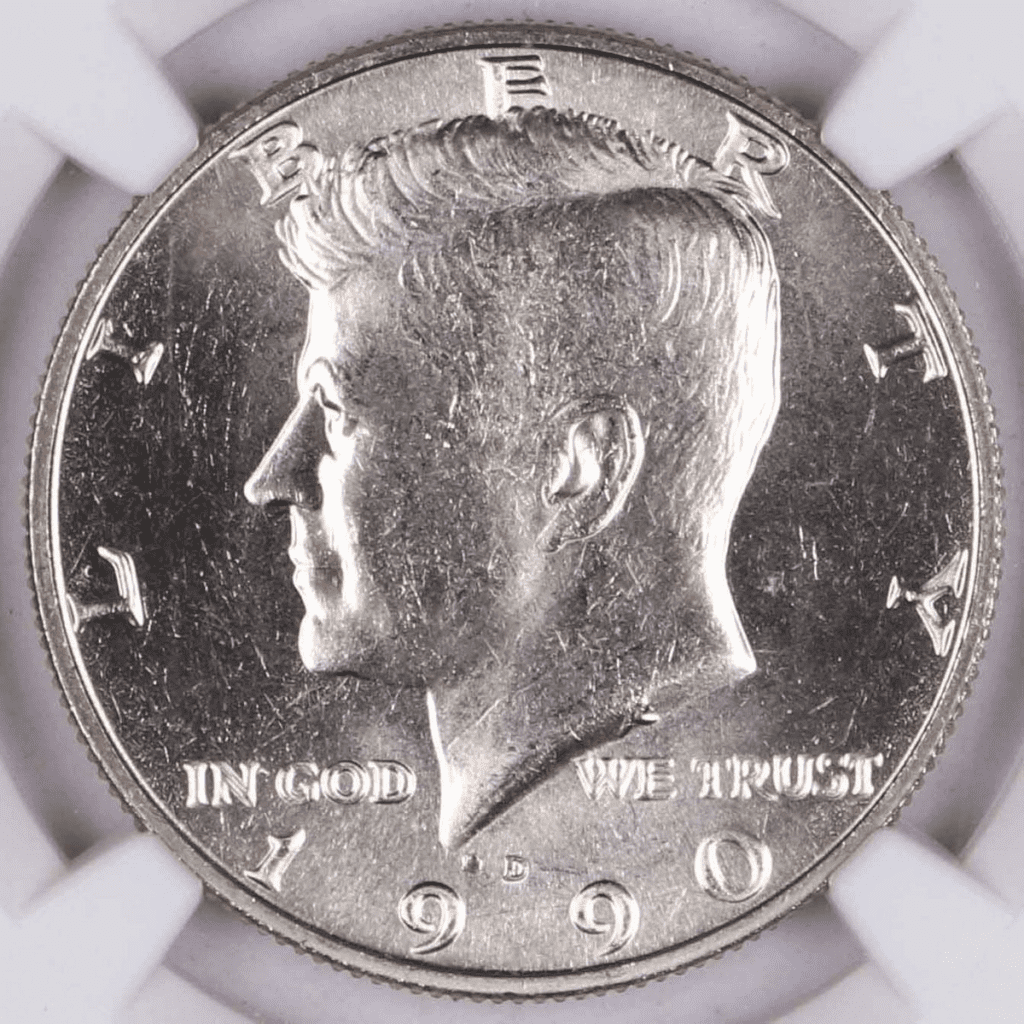 1990 Kennedy Half Dollar errors out there